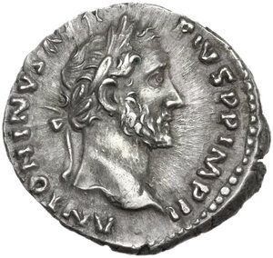 obverse: Antoninus Pius (138-161). AR Denarius, Rome mint