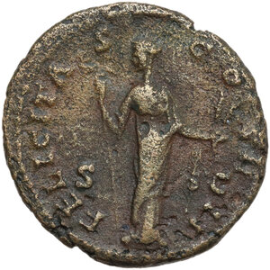 reverse: Antoninus Pius (138-161).. AE As, 153-154 AD
