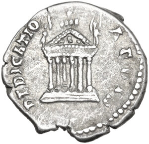 reverse: Diva Faustina I (after 141 AD).. AR Denarius, Rome mint