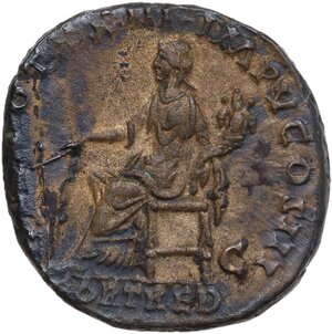 reverse: Marcus Aurelius (161-180).. AE Sestertius, 168-169 AD