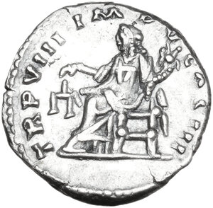 reverse: Lucius Verus (161-169).. AR Denarius, 168 AD