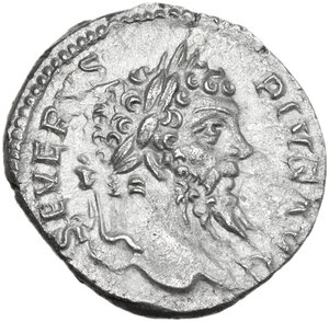 obverse: Septimius Severus (193-211) . AR Denarius,