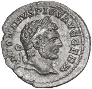 obverse: Caracalla (198-217). AR Denarius, Rome mint