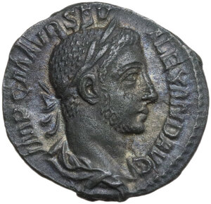 obverse: Severus Alexander (222-235 AD).. AR Denarius, c. 233-235 AD