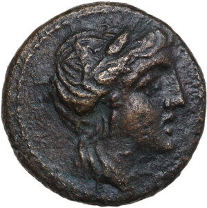 obverse: Southern Lucania, Metapontum. AE 17 mm, late 3rd century BC
