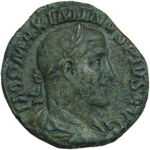 obverse: Maximinus I (235-238).. AE Sestertius, 235-236 AD