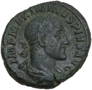 obverse: Maximinus I (225-238).. AE As, Rome mint,  235-236