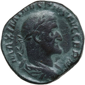obverse: Maximinus I (225-238).. AE Sestertius, 236-238 AD