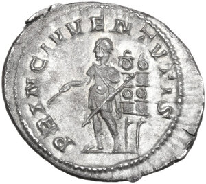 reverse: Maximus as Caesar (235-238).. AR Denarius