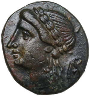 obverse: Southern Lucania, Thurium. AE 14.5 mm. c. 280-260 BC