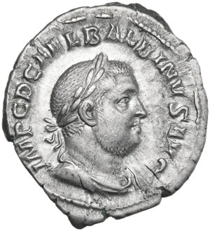 obverse: Balbinus (238 AD).. AR Denarius. April-June 238 AD. Rome mint