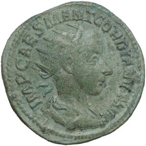 obverse: Gordian III (238-244 ).. AE Dupondius, 240 AD