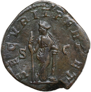 reverse: Gordian III (238-244 ).. AE Sestertius, Rome mint