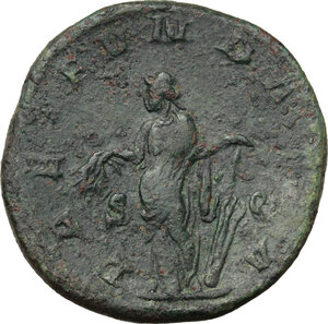 reverse: Philip I (244-249).. AE Sestertius, Rome mint
