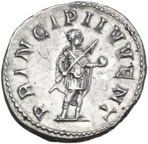 reverse: Philip II as Caesar (244-247).. BI Antoninianus, Rome mint