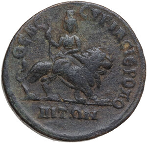 reverse: Philip II (244-249).. AE Tetrassarion, Hieropolis mint, Cyrrhestica, Syria