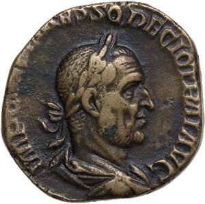 obverse: Trajan Decius (249-251).. AE Sestertius