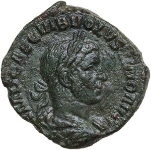 obverse: Volusian (251-253).. AE Sestertius, Rome mint