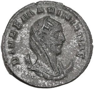 obverse: Mariniana, wife of Valerian (died before 253 AD).. BI Antoninianus