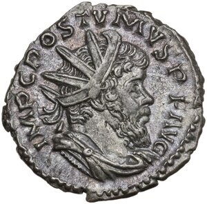 obverse: Postumus (259-268). BI Antonianus, Treveri mint