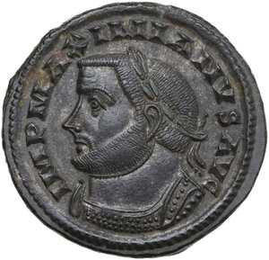 obverse: Maximianus (286-310).. AE Follis. Lugdunum mint,