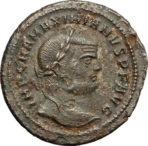 obverse: Maximianus (286-310). AE Follis, Antiochia mint, c. 298 AD