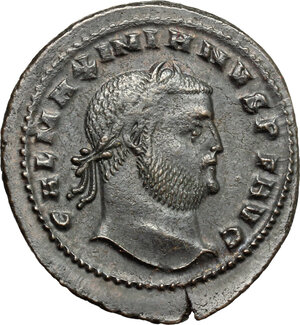 obverse: Galerius (305-311).. AE Follis, Cyzicus mint