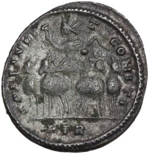 reverse: Maximinus II Daia (309-313).. Billon Argenteus, Treveri mint