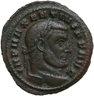 obverse: Maxentius (306-312).. AE Follis, Carthago mint