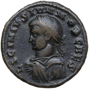 obverse: Licinius II (317-324). AE Follis. Thessalonica mint, c. 318-319