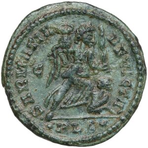reverse: Constantine I (307-337).. AE Follis, Lugdunum mint, 323-324 AD