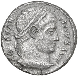 obverse: Constantine I (307-337).. AE Follis, Siscia mint, 2nd officina, 328-329 AD