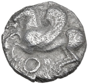 reverse: Bruttium, Kroton. AR Triobol, c. 525-425 BC