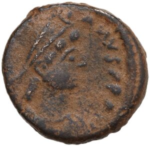 obverse: Justinian I (527-565).. AE Centenionalis. Cherson mint