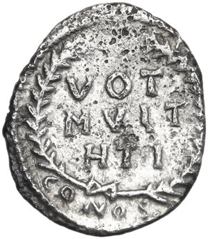 reverse: Justinian I (527-565).. AR Siliqua. Carthage mint, c. 533-537 AD