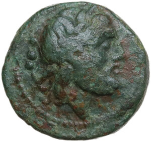 obverse: Bruttium, Petelia. AE Quadrans, late 3rd century BC