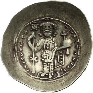 reverse: Nicephorus III Botaniates (1078-1081).. EL Histamenon Nomisma, Constantinople mint