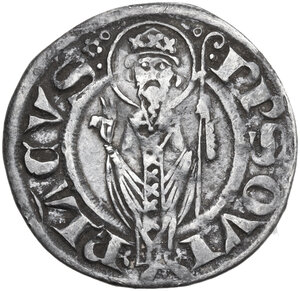 reverse: Ancona.  Repubblica Autonoma (Sec. XII-XV).. Grosso agontano
