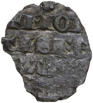 reverse: Chivasso.  Teodoro I Paleologo (1307-1338). Imperiale piccolo