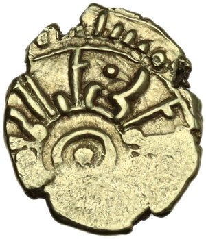 obverse: Messina.  Guglielmo I (1154-1166). Tarì