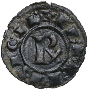 reverse: Messina.  Corrado I (1250-1254). Denaro