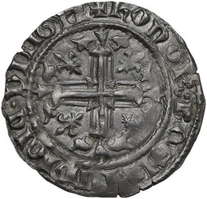 reverse: Napoli.  Roberto d Angiò (1309-1343). Gigliato