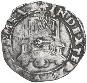 reverse: Napoli.  Alfonso II d Aragona (1494-1495). Armellino