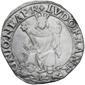 obverse: Napoli.  Luigi XII di Francia (1501-1503). Carlino
