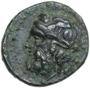 reverse: Gela. AE 14.5 mm, c. 315-310 BC