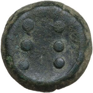 reverse: Himera. AE Hemilitron-Hexonkion, c. 430-420 BC-