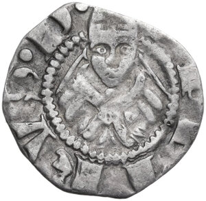 reverse: Sulmona.  Carlo III di Durazzo (1382-1385). Bolognino