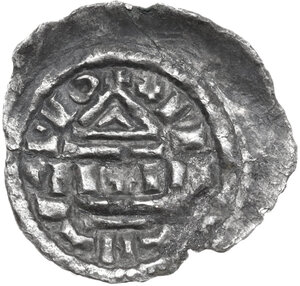 reverse: Venezia.  Berengario Imperatore (915-924). Denaro scodellato