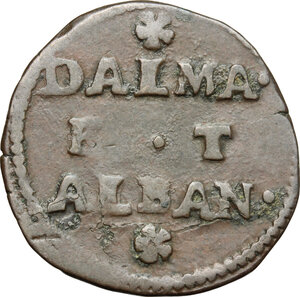 reverse: Venezia.  Monetazione per Dalmazia e Albania.. Gazzetta. Decreto del 20 febbraio 1710