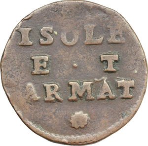 reverse: Venezia.  Monetazione per Isole e Armata . Decreto 8 Febbraio 1686, gazzetta